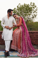 Load image into Gallery viewer, Buy MUSHQ | IZHAR - Luxury Chiffon Collection&#39;23 Online Pakistani Designer Stylish Dresses from Lebaasonline at best SALE price in UK USA &amp; New York. Explore the new collections of Pakistani Festival Dresses from Lebaasonline &amp; Immerse yourself in the rich culture and elegant styles with our Pakistani Designer Outfit UK !