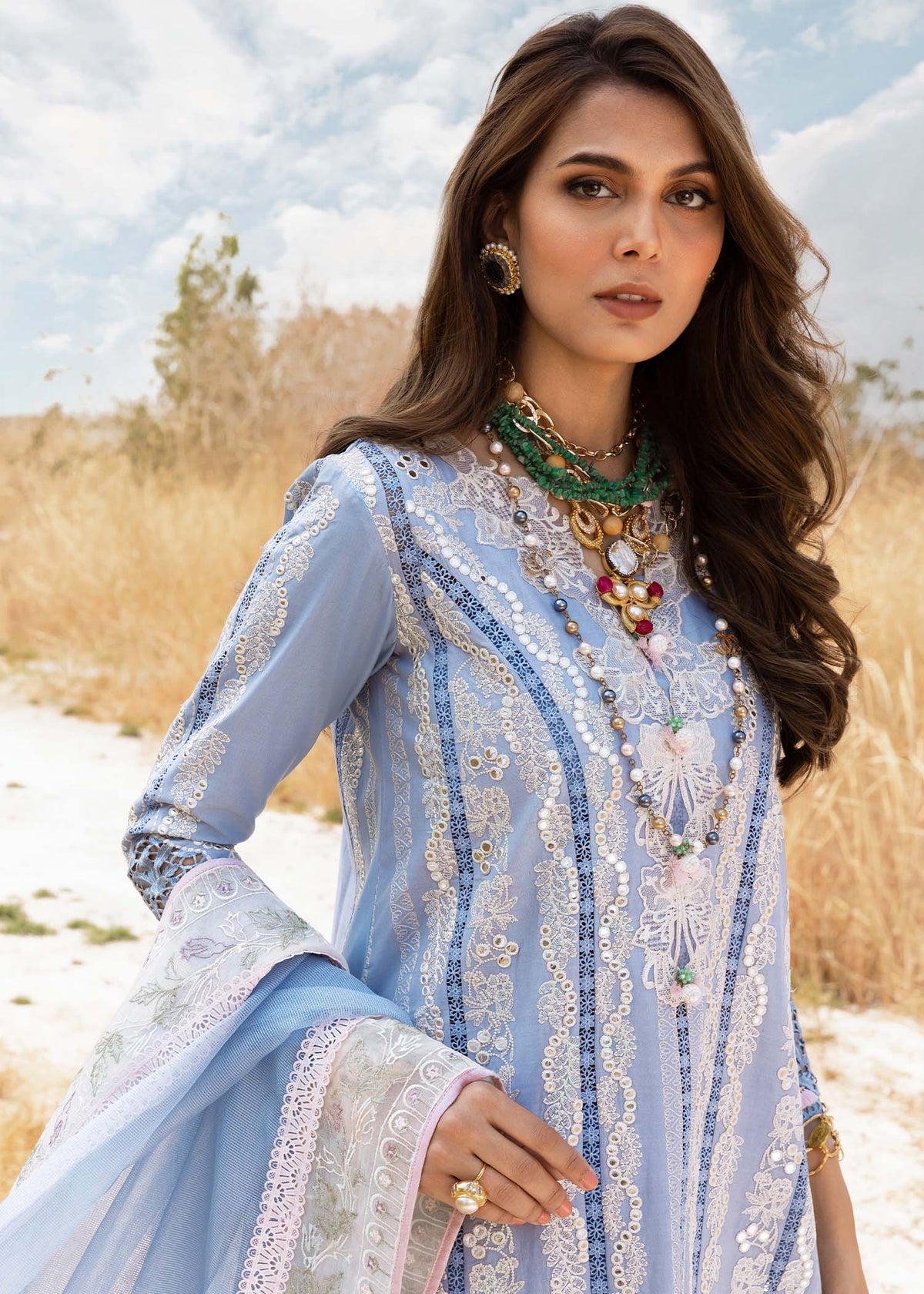 Buy CRIMSON X SAIRA SHAKIRA LUXURY LAWN 2025 for Eid dress from our official website We are the no. 1 stockists in the world for Crimson Luxury, Maria B Ready to wear. All Pakistani dresses customization and Ready to Wear dresses are easily available in Spain, UK Austria from Lebaasonline at best price.