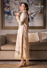 Load image into Gallery viewer, Buy ASIM JOFA | ZARI SITARA &#39;23 Collection New collection of ASIM JOFA WEDDING LAWN COLLECTION 2023 from our website. We have various PAKISTANI DRESSES ONLINE IN UK, ASIM JOFA CHIFFON COLLECTION. Get your unstitched or customized PAKISATNI BOUTIQUE IN UK, USA, UAE, FRACE , QATAR, DUBAI from Lebaasonline @ Sale price.