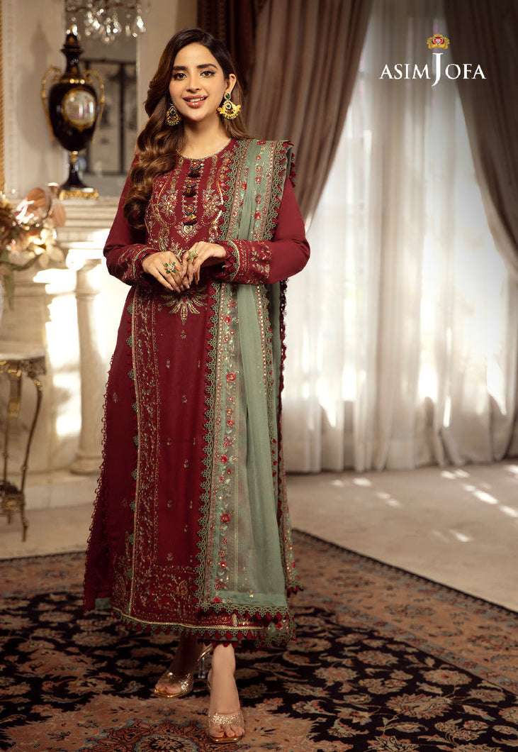 Buy ASIM JOFA | AIRA Collection '23 this New collection of ASIM JOFA WEDDING LAWN COLLECTION 2023 from our website. We have various PAKISTANI DRESSES ONLINE IN UK, ASIM JOFA CHIFFON COLLECTION. Get your unstitched or customized PAKISATNI BOUTIQUE IN UK, USA, UAE, FRACE , QATAR, DUBAI from Lebaasonline @ Sale price.