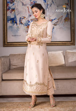 Load image into Gallery viewer, Buy ASIM JOFA | ZARI SITARA &#39;23 Collection New collection of ASIM JOFA WEDDING LAWN COLLECTION 2023 from our website. We have various PAKISTANI DRESSES ONLINE IN UK, ASIM JOFA CHIFFON COLLECTION. Get your unstitched or customized PAKISATNI BOUTIQUE IN UK, USA, UAE, FRACE , QATAR, DUBAI from Lebaasonline @ Sale price.