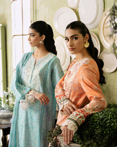 Buy Roheenaz Flora Printed Lawn Pakistani printed Clothes For Women at Our Online Designer Boutique UK, Indian & Pakistani Wedding dresses online UK, Asian Clothes UK Jazmin Suits USA, Baroque Chiffon Collection 2024 & Eid Collection Outfits in USA on express shipping available @ Online store Lebaasonline