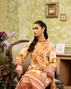 Buy Roheenaz Flora Printed Lawn Pakistani printed Clothes For Women at Our Online Designer Boutique UK, Indian & Pakistani Wedding dresses online UK, Asian Clothes UK Jazmin Suits USA, Baroque Chiffon Collection 2024 & Eid Collection Outfits in USA on express shipping available @ Online store Lebaasonline