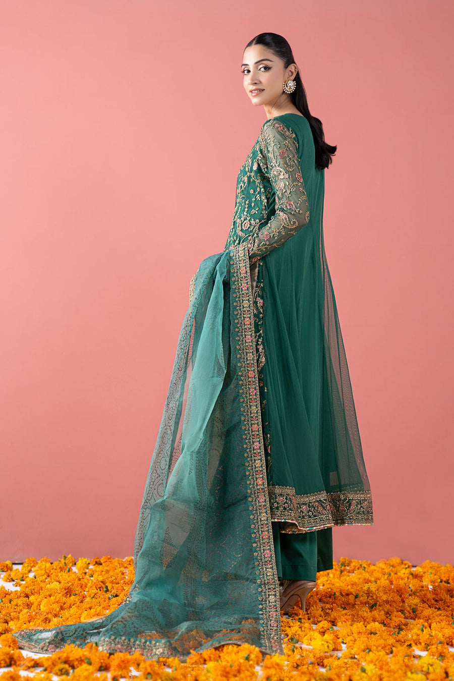 Maria.B | Shehnai Luxury Formal Winter Edit '25 available at Lebaasonline. The largest stockiest of M.prints Dresses in the UK. Shop Maria B Clothes Pakistani wedding. Maria B Chiffons, Mprints, Maria B Sateen Embroidered on discounted price in UK USA Manchester London Australia Belgium UAE France Germany Birmingham on Sale.