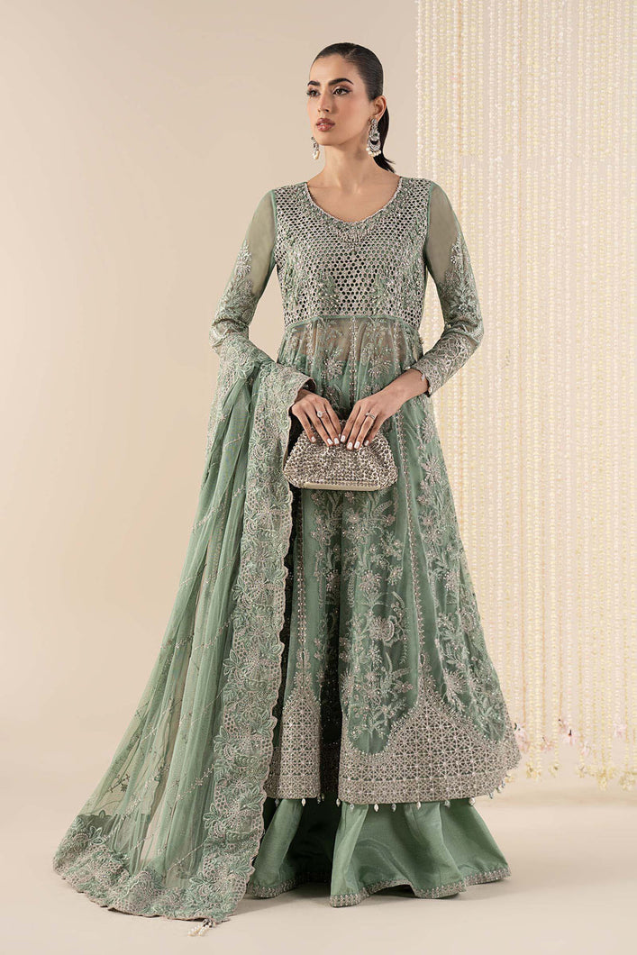 Maria.B | Shehnai Luxury Formal Winter Edit '25 available at Lebaasonline. The largest stockiest of M.prints Dresses in the UK. Shop Maria B Clothes Pakistani wedding. Maria B Chiffons, Mprints, Maria B Sateen Embroidered on discounted price in UK USA Manchester London Australia Belgium UAE France Germany Birmingham on Sale.