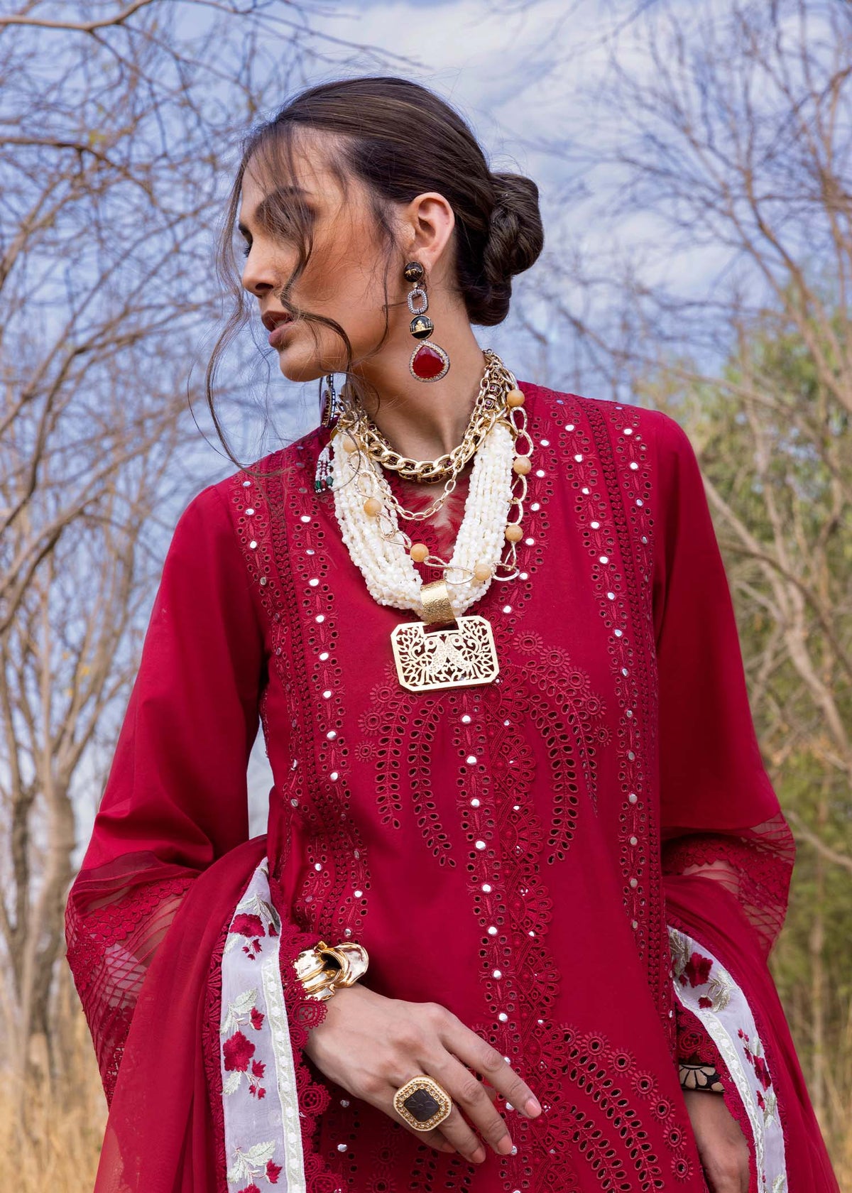 Buy CRIMSON X SAIRA SHAKIRA LUXURY LAWN 2025 for Eid dress from our official website We are the no. 1 stockists in the world for Crimson Luxury, Maria B Ready to wear. All Pakistani dresses customization and Ready to Wear dresses are easily available in Spain, UK Austria from Lebaasonline at best price.