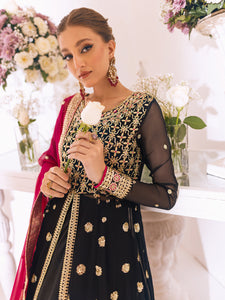 ROHEENAZ | SAWARIYA LUXURY KALIDAAR CHIFFON '23 exclusively available @ lebasonline. We have express shipping of Pakistani Wedding dresses 2023 of Maria B Lawn 2022, Gulaal lawn 2022. The Pakistani Suits UK is available in customized at doorstep in UK, USA, Germany, France, Belgium, UAE, Dubai from lebaasonline. 