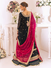 Load image into Gallery viewer, ROHEENAZ | SAWARIYA LUXURY KALIDAAR CHIFFON &#39;23 exclusively available @ lebasonline. We have express shipping of Pakistani Wedding dresses 2023 of Maria B Lawn 2022, Gulaal lawn 2022. The Pakistani Suits UK is available in customized at doorstep in UK, USA, Germany, France, Belgium, UAE, Dubai from lebaasonline. 