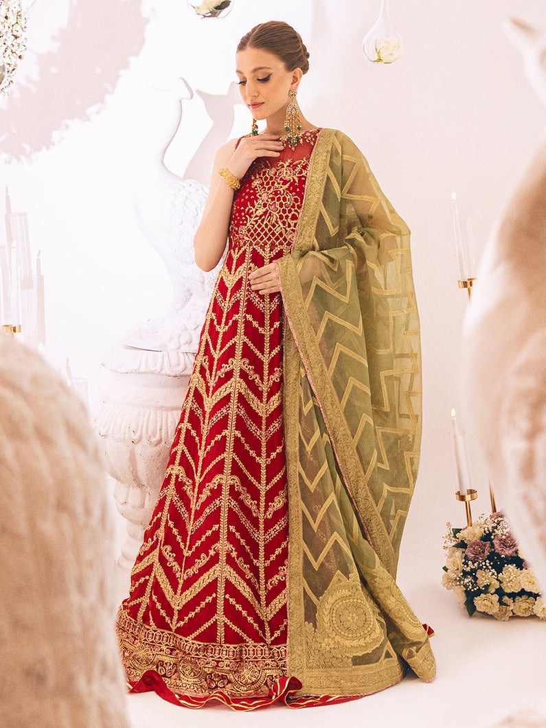 ROHEENAZ | SAWARIYA LUXURY KALIDAAR CHIFFON '23 exclusively available @ lebasonline. We have express shipping of Pakistani Wedding dresses 2023 of Maria B Lawn 2022, Gulaal lawn 2022. The Pakistani Suits UK is available in customized at doorstep in UK, USA, Germany, France, Belgium, UAE, Dubai from lebaasonline. 