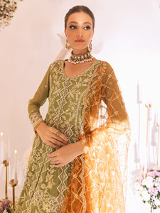 ROHEENAZ | SAWARIYA LUXURY KALIDAAR CHIFFON '23 exclusively available @ lebasonline. We have express shipping of Pakistani Wedding dresses 2023 of Maria B Lawn 2022, Gulaal lawn 2022. The Pakistani Suits UK is available in customized at doorstep in UK, USA, Germany, France, Belgium, UAE, Dubai from lebaasonline. 