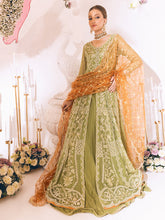 Load image into Gallery viewer, ROHEENAZ | SAWARIYA LUXURY KALIDAAR CHIFFON &#39;23 exclusively available @ lebasonline. We have express shipping of Pakistani Wedding dresses 2023 of Maria B Lawn 2022, Gulaal lawn 2022. The Pakistani Suits UK is available in customized at doorstep in UK, USA, Germany, France, Belgium, UAE, Dubai from lebaasonline. 