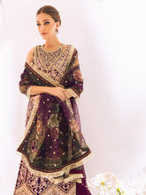 Load image into Gallery viewer, ROHEENAZ | SAWARIYA LUXURY KALIDAAR CHIFFON &#39;23 exclusively available @ lebasonline. We have express shipping of Pakistani Wedding dresses 2023 of Maria B Lawn 2022, Gulaal lawn 2022. The Pakistani Suits UK is available in customized at doorstep in UK, USA, Germany, France, Belgium, UAE, Dubai from lebaasonline. 