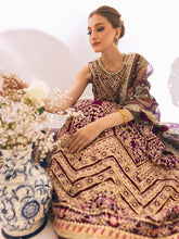Load image into Gallery viewer, ROHEENAZ | SAWARIYA LUXURY KALIDAAR CHIFFON &#39;23 exclusively available @ lebasonline. We have express shipping of Pakistani Wedding dresses 2023 of Maria B Lawn 2022, Gulaal lawn 2022. The Pakistani Suits UK is available in customized at doorstep in UK, USA, Germany, France, Belgium, UAE, Dubai from lebaasonline. 