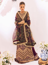 Load image into Gallery viewer, ROHEENAZ | SAWARIYA LUXURY KALIDAAR CHIFFON &#39;23 exclusively available @ lebasonline. We have express shipping of Pakistani Wedding dresses 2023 of Maria B Lawn 2022, Gulaal lawn 2022. The Pakistani Suits UK is available in customized at doorstep in UK, USA, Germany, France, Belgium, UAE, Dubai from lebaasonline. 