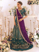 Load image into Gallery viewer, ROHEENAZ | SAWARIYA LUXURY KALIDAAR CHIFFON &#39;23 exclusively available @ lebasonline. We have express shipping of Pakistani Wedding dresses 2023 of Maria B Lawn 2022, Gulaal lawn 2022. The Pakistani Suits UK is available in customized at doorstep in UK, USA, Germany, France, Belgium, UAE, Dubai from lebaasonline. 