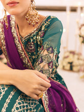 Load image into Gallery viewer, ROHEENAZ | SAWARIYA LUXURY KALIDAAR CHIFFON &#39;23 exclusively available @ lebasonline. We have express shipping of Pakistani Wedding dresses 2023 of Maria B Lawn 2022, Gulaal lawn 2022. The Pakistani Suits UK is available in customized at doorstep in UK, USA, Germany, France, Belgium, UAE, Dubai from lebaasonline. 