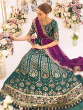 Load image into Gallery viewer, ROHEENAZ | SAWARIYA LUXURY KALIDAAR CHIFFON &#39;23 exclusively available @ lebasonline. We have express shipping of Pakistani Wedding dresses 2023 of Maria B Lawn 2022, Gulaal lawn 2022. The Pakistani Suits UK is available in customized at doorstep in UK, USA, Germany, France, Belgium, UAE, Dubai from lebaasonline. 
