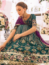 Load image into Gallery viewer, ROHEENAZ | SAWARIYA LUXURY KALIDAAR CHIFFON &#39;23 exclusively available @ lebasonline. We have express shipping of Pakistani Wedding dresses 2023 of Maria B Lawn 2022, Gulaal lawn 2022. The Pakistani Suits UK is available in customized at doorstep in UK, USA, Germany, France, Belgium, UAE, Dubai from lebaasonline. 