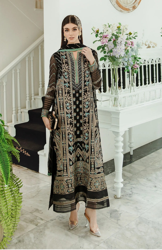 ARIYA | SW-23 FREESIA  dresses exclusively available @lebaasonline. Gisele Pakistani Designer Dresses in UK Online, Maria B is available with us. Buy Gisele Clothing Pakistan for Pakistani Bridal Outfit look. The dresses can be customized in UK, USA, France at Lebaasonline