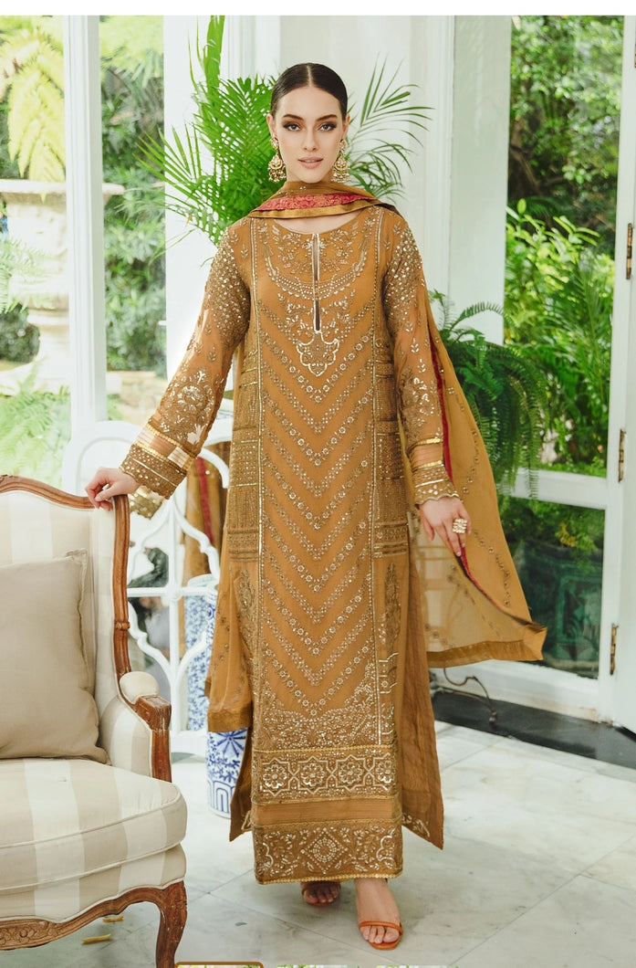 ARIYA | SW-23 FREESIA  dresses exclusively available @lebaasonline. Gisele Pakistani Designer Dresses in UK Online, Maria B is available with us. Buy Gisele Clothing Pakistan for Pakistani Bridal Outfit look. The dresses can be customized in UK, USA, France at Lebaasonline