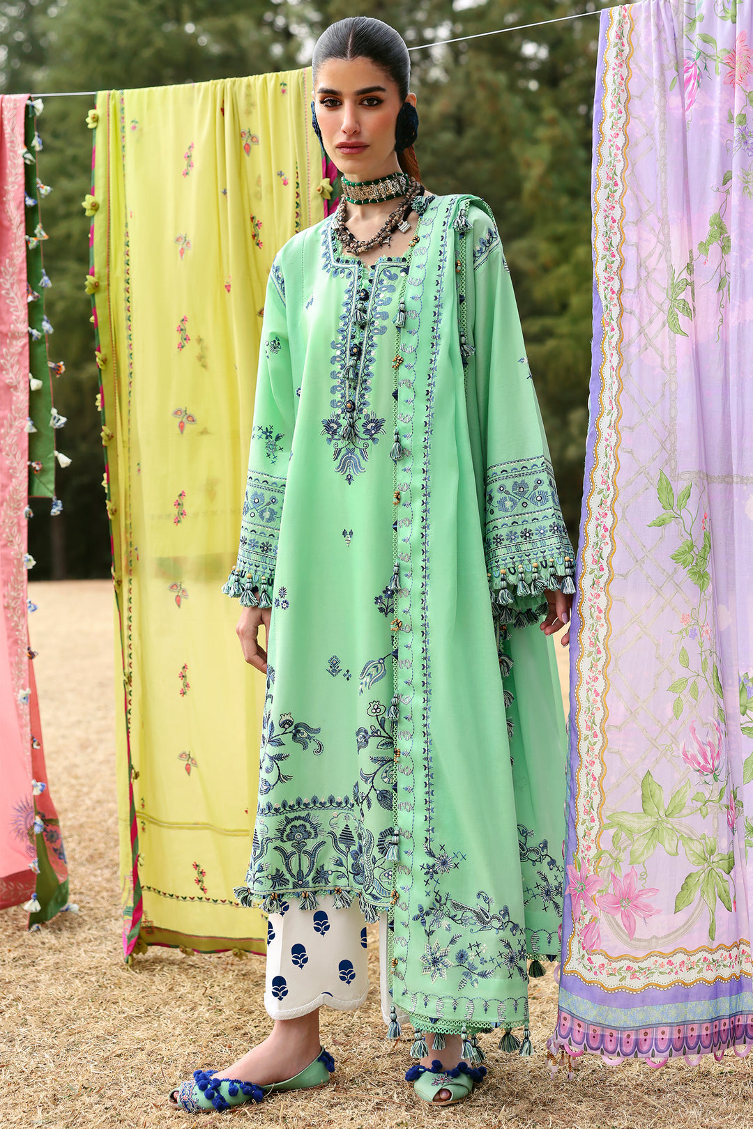 ELAN LAWN N COLLECTION '25 PAKISTANI DESIGNER SUITS ONLINE UK USA. Buy Now Elan UK Embroidered Collection of PAKISTANI SALWAR SUITS Originals! Unstitched and ready to wear Stitched suits for Indian Pakistani women available for Next Day Delivery in UK USA France Germany & Australia from lebaasonline