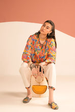 Load image into Gallery viewer, Buy Zaha by KHADIJAH SHAH Poplin Fall'25 Collection 2025 Online at Great Price! Available For Next Day Delivery in UK, France &amp; Germany. Zaha dresses created by Khadija Shah from Pakistan &amp; for SALE in the UK, USA, Manchester &amp; London. Book now ready to wear &amp; unstitched