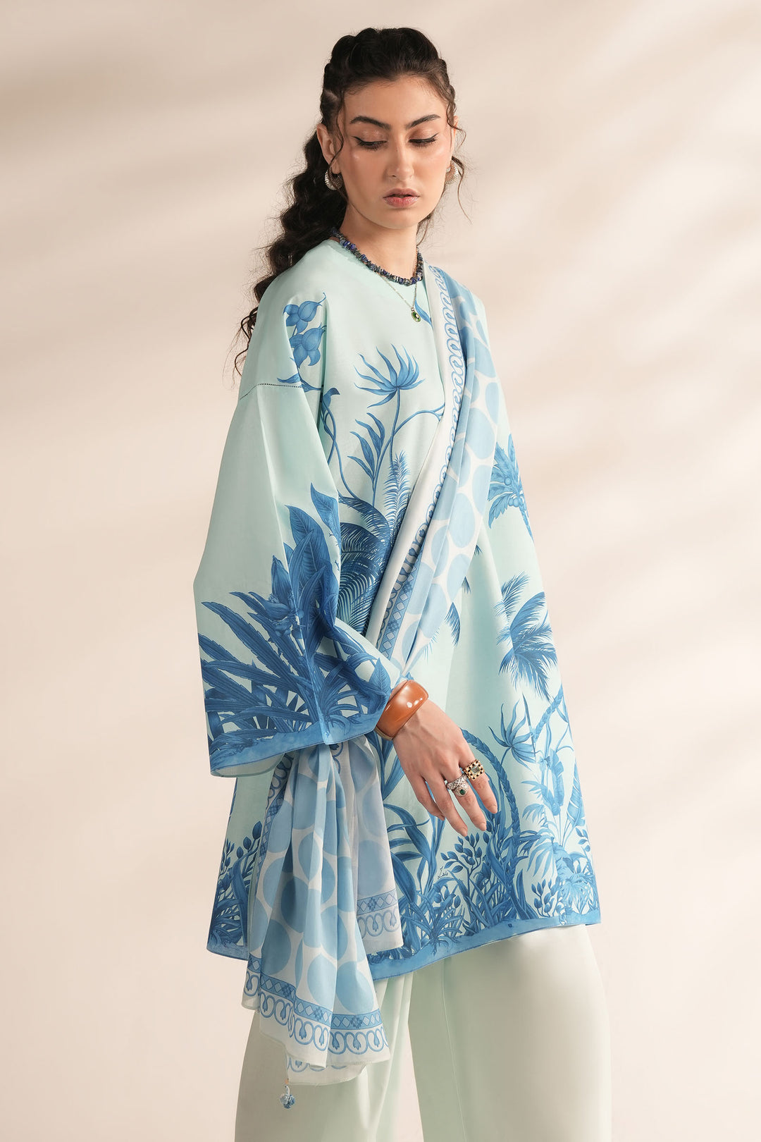Buy Zaha by KHADIJAH SHAH Poplin Fall'25 Collection 2025 Online at Great Price! Available For Next Day Delivery in UK, France & Germany. Zaha dresses created by Khadija Shah from Pakistan & for SALE in the UK, USA, Manchester & London. Book now ready to wear & unstitched
