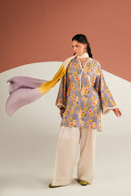 Load image into Gallery viewer, Buy Zaha by KHADIJAH SHAH Poplin Fall'25 Collection 2025 Online at Great Price! Available For Next Day Delivery in UK, France &amp; Germany. Zaha dresses created by Khadija Shah from Pakistan &amp; for SALE in the UK, USA, Manchester &amp; London. Book now ready to wear &amp; unstitched