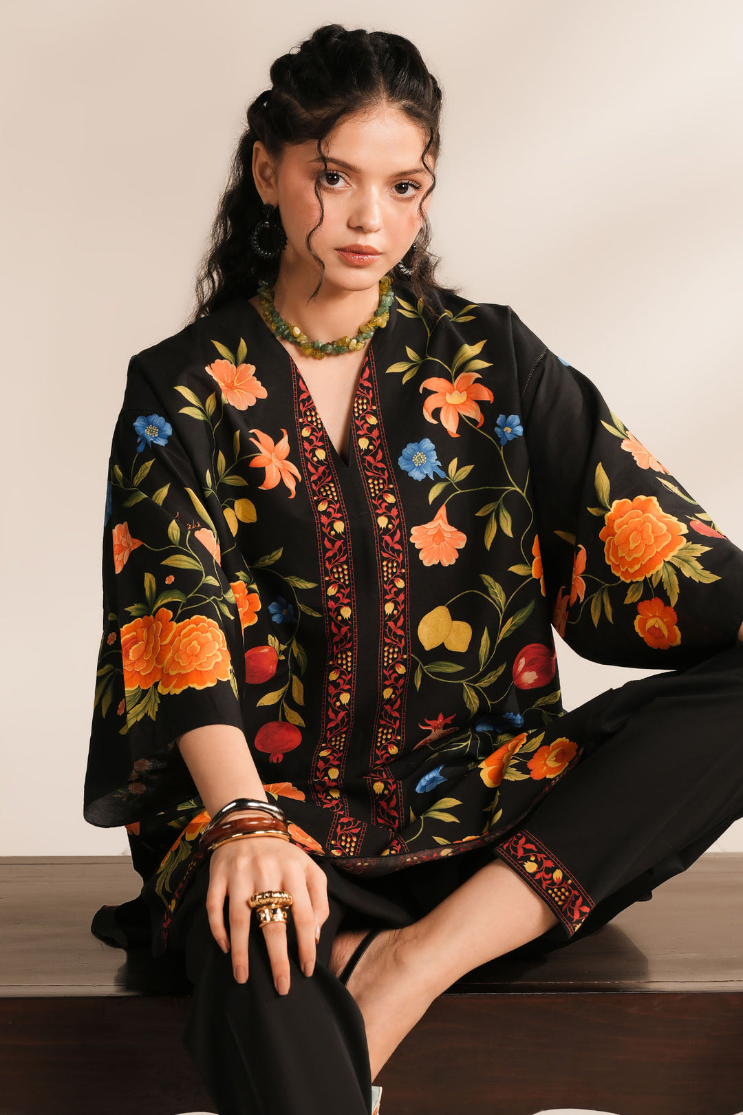 Buy Zaha by KHADIJAH SHAH Poplin Fall'25 Collection 2025 Online at Great Price! Available For Next Day Delivery in UK, France & Germany. Zaha dresses created by Khadija Shah from Pakistan & for SALE in the UK, USA, Manchester & London. Book now ready to wear & unstitched