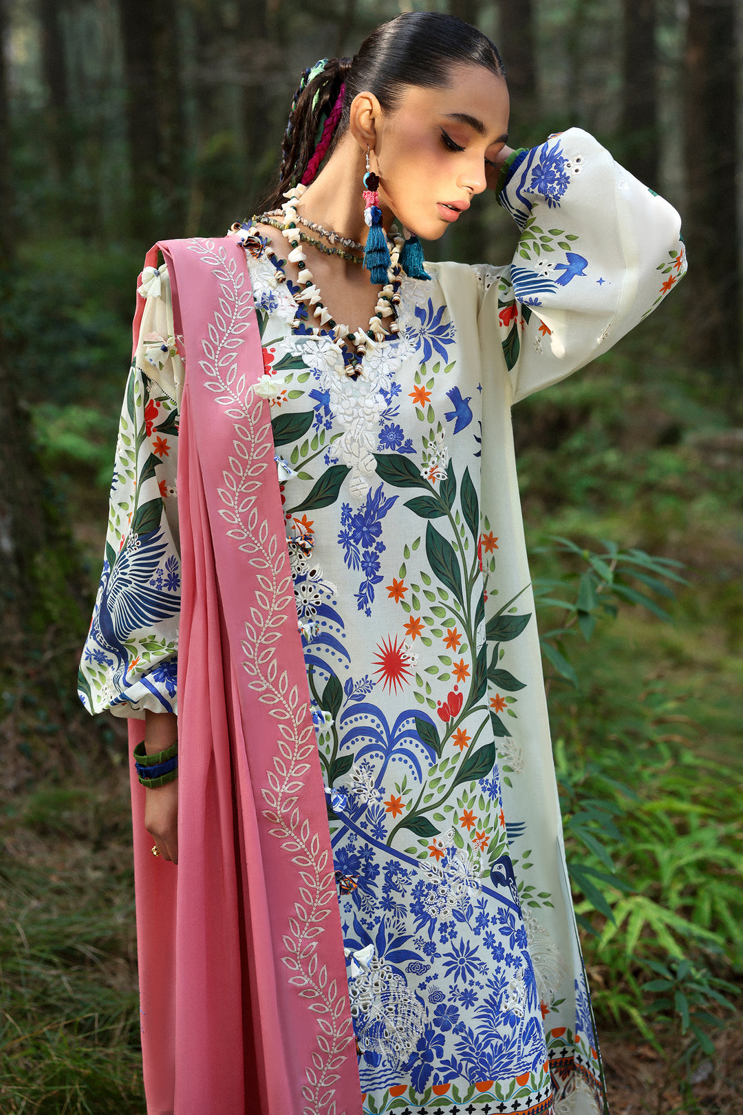 ELAN LAWN N COLLECTION '25 PAKISTANI DESIGNER SUITS ONLINE UK USA. Buy Now Elan UK Embroidered Collection of PAKISTANI SALWAR SUITS Originals! Unstitched and ready to wear Stitched suits for Indian Pakistani women available for Next Day Delivery in UK USA France Germany & Australia from lebaasonline