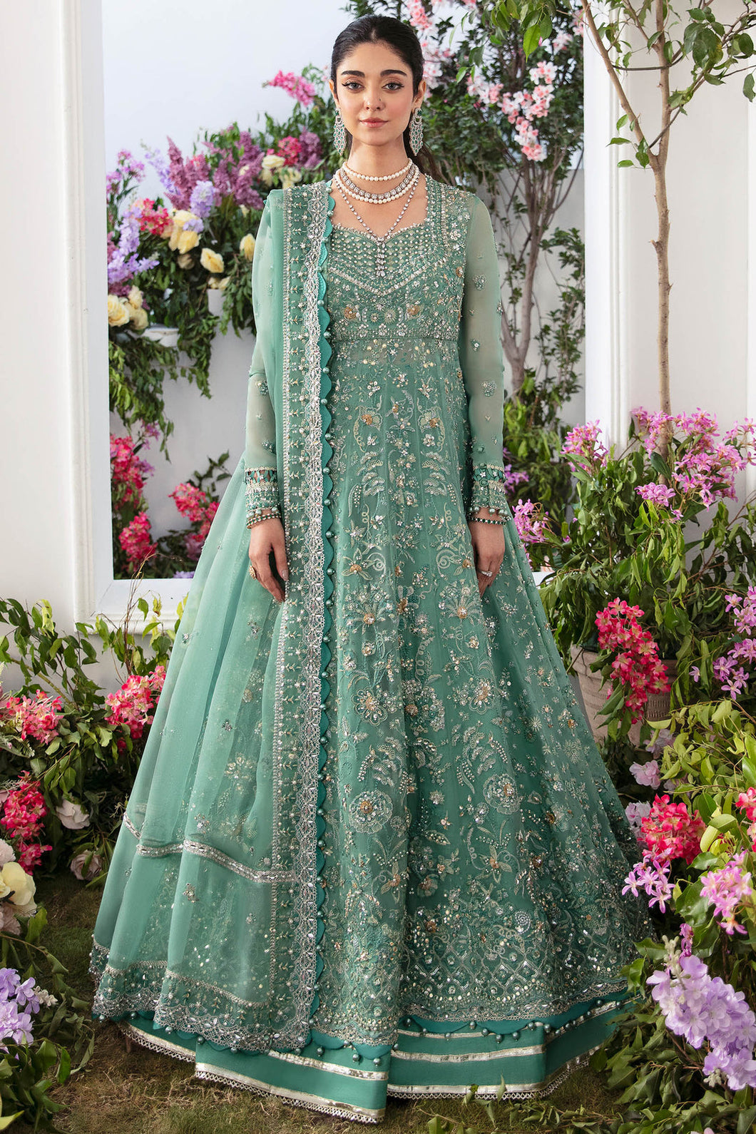 Buy ZAHA | GOSSAMER WINTER '23 Online Pakistani designer dresses at Great Price! Available For Next Day Delivery in UK, France & Germany. Zaha dresses created by Khadija Shah from Pakistan & for SALE in the UK, USA, Manchester & London. Book now ready to wear & unstitched at Lebaasonline.