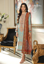 Load image into Gallery viewer, Buy ASIM JOFA | AIRA Collection &#39;23 this New collection of ASIM JOFA WEDDING LAWN COLLECTION 2023 from our website. We have various PAKISTANI DRESSES ONLINE IN UK, ASIM JOFA CHIFFON COLLECTION. Get your unstitched or customized PAKISATNI BOUTIQUE IN UK, USA, UAE, FRACE , QATAR, DUBAI from Lebaasonline @ Sale price.
