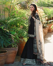 Load image into Gallery viewer, Faiza Saqlain | Lyle Luxury Lawn Collection 2023 available at Lebaasonline. The largest stockiest of Dresses in the UK. Shop Maria B Clothes Pakistani wedding. Afrozeh wedding, Faiza Saqlain, Qalamkar Embroidered on discounted price in UK USA Manchester London Australia Belgium UAE France Germany Birmingham on Sale.