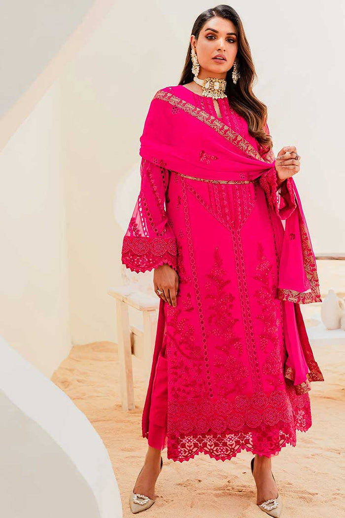 Buy MARYUM & MARIA | Sejal - Luxury Chiffon Collection 2023 from our website. We deal in all largest brands like Maria b, Shamrock Maryum N Maria Collection, Imrozia collection. This wedding season, flaunt yourself in beautiful Shamrock collection. Buy pakistani dresses in UK, USA, Manchester from Lebaasonline