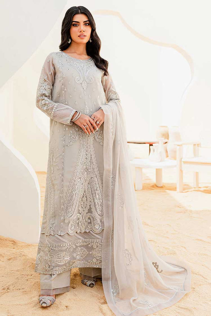 Buy MARYUM & MARIA | Sejal - Luxury Chiffon Collection 2023 from our website. We deal in all largest brands like Maria b, Shamrock Maryum N Maria Collection, Imrozia collection. This wedding season, flaunt yourself in beautiful Shamrock collection. Buy pakistani dresses in UK, USA, Manchester from Lebaasonline