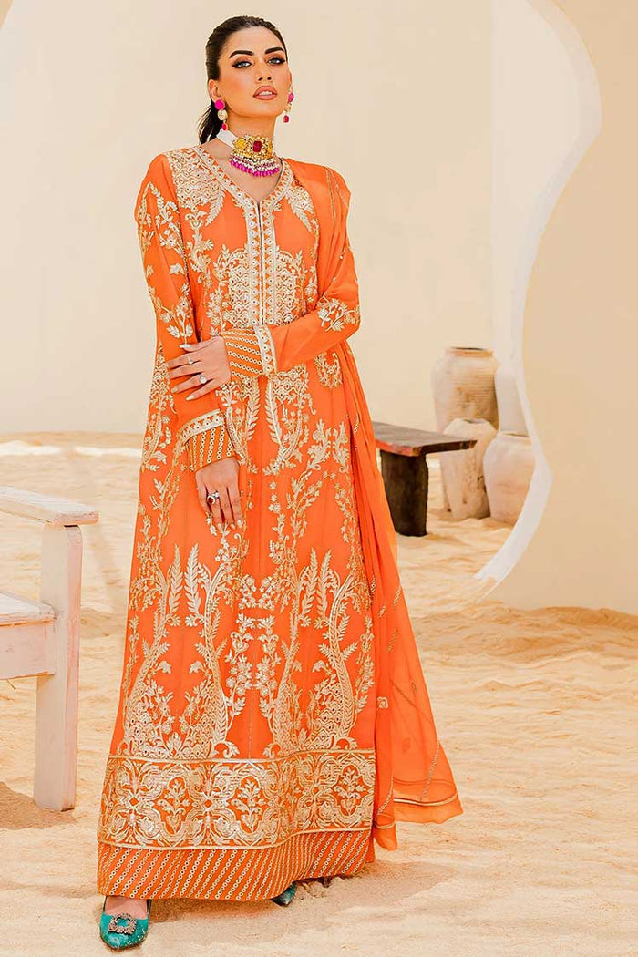 Buy MARYUM & MARIA | Sejal - Luxury Chiffon Collection 2023 from our website. We deal in all largest brands like Maria b, Shamrock Maryum N Maria Collection, Imrozia collection. This wedding season, flaunt yourself in beautiful Shamrock collection. Buy pakistani dresses in UK, USA, Manchester from Lebaasonline