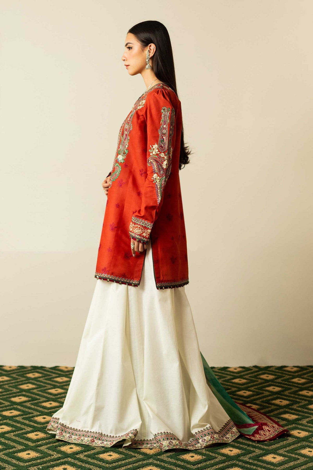 Buy Zara Shahjahan Lawn II - '23 Pakistani Embroidered Clothes For Women at Our Online Designer Boutique UK, Indian & Pakistani Wedding dresses online UK, Asian Clothes UK Jazmin Suits USA, Baroque Chiffon Collection 2023 & Eid Collection Outfits in USA on express shipping available @ Lebaasonline.