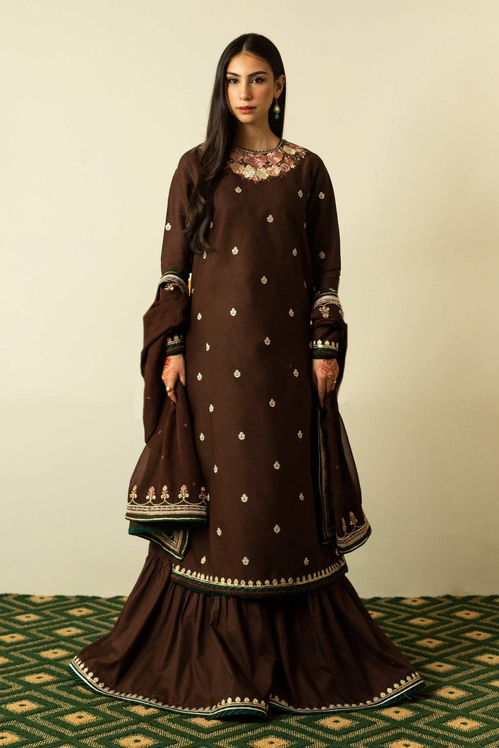 Buy Zara Shahjahan Lawn II - '23 Pakistani Embroidered Clothes For Women at Our Online Designer Boutique UK, Indian & Pakistani Wedding dresses online UK, Asian Clothes UK Jazmin Suits USA, Baroque Chiffon Collection 2023 & Eid Collection Outfits in USA on express shipping available @ Lebaasonline.