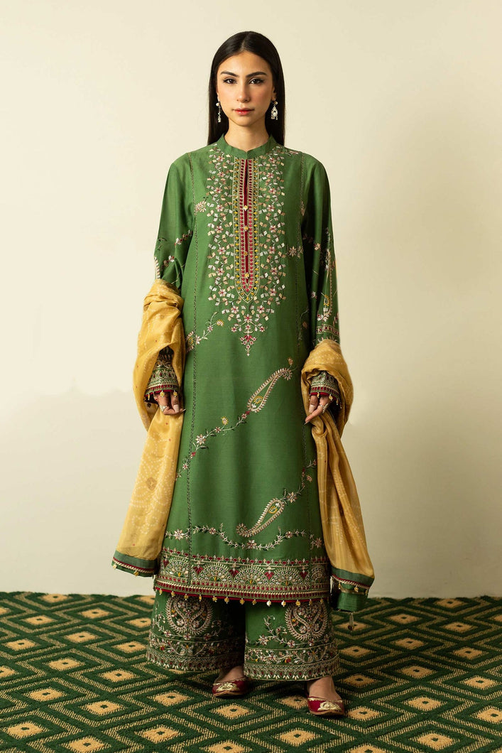 Buy Zara Shahjahan Lawn II - '23 Pakistani Embroidered Clothes For Women at Our Online Designer Boutique UK, Indian & Pakistani Wedding dresses online UK, Asian Clothes UK Jazmin Suits USA, Baroque Chiffon Collection 2023 & Eid Collection Outfits in USA on express shipping available @ Lebaasonline.