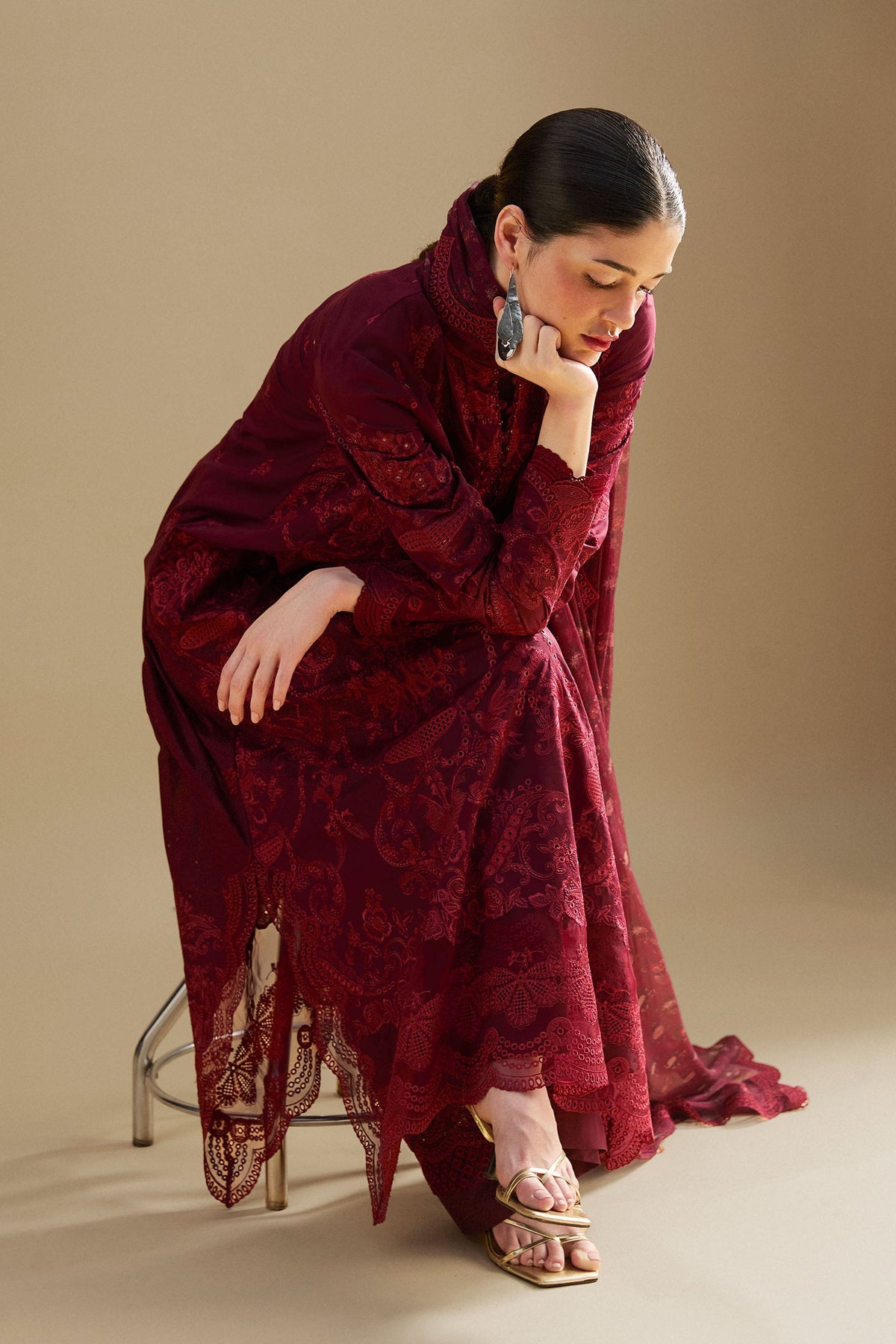 Buy Zara Shahjahan | Satori Embroidered Lawn Collection Pakistani Embroidered Clothes For Women at Our Online Designer Boutique UK, Indian & Pakistani Wedding dresses online UK, Asian Clothes UK Jazmin Suits USA, Baroque Chiffon Collection 2024 & Eid Collection Outfits in USA on express shipping available @ Lebaasonline.