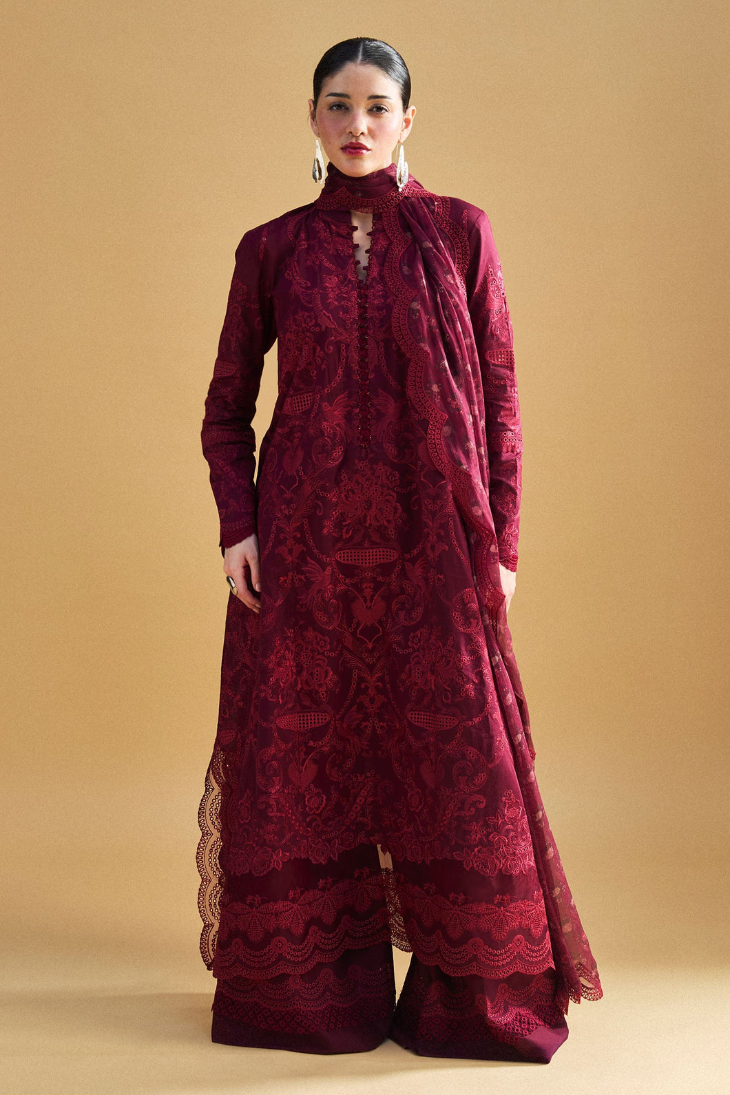 Buy Zara Shahjahan | Satori Embroidered Lawn Collection Pakistani Embroidered Clothes For Women at Our Online Designer Boutique UK, Indian & Pakistani Wedding dresses online UK, Asian Clothes UK Jazmin Suits USA, Baroque Chiffon Collection 2024 & Eid Collection Outfits in USA on express shipping available @ Lebaasonline.