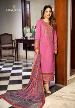 Load image into Gallery viewer, Buy ASIM JOFA | AIRA Collection &#39;23 this New collection of ASIM JOFA WEDDING LAWN COLLECTION 2023 from our website. We have various PAKISTANI DRESSES ONLINE IN UK, ASIM JOFA CHIFFON COLLECTION. Get your unstitched or customized PAKISATNI BOUTIQUE IN UK, USA, UAE, FRACE , QATAR, DUBAI from Lebaasonline @ Sale price.