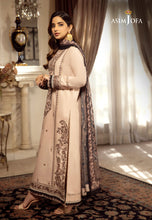 Load image into Gallery viewer, Buy ASIM JOFA | AIRA Collection &#39;23 this New collection of ASIM JOFA WEDDING LAWN COLLECTION 2023 from our website. We have various PAKISTANI DRESSES ONLINE IN UK, ASIM JOFA CHIFFON COLLECTION. Get your unstitched or customized PAKISATNI BOUTIQUE IN UK, USA, UAE, FRACE , QATAR, DUBAI from Lebaasonline @ Sale price.
