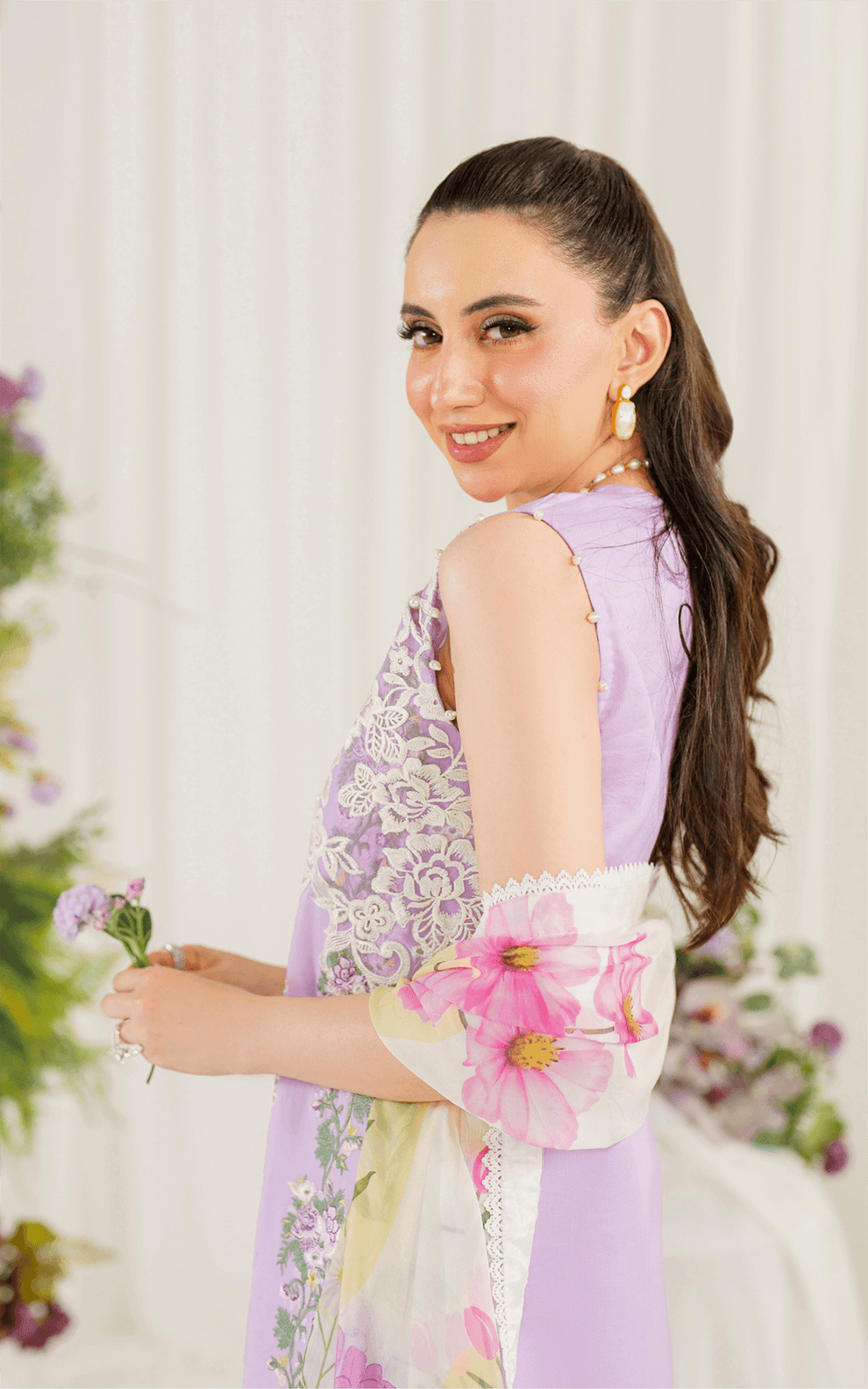 Buy ASIFA & NABEEL | Pretty in Pink Limited Edition LAWN INDIAN PAKISTANI DESIGNER DRESSES & READY TO WEAR PAKISTANI CLOTHES. Buy ASIFA & NABEEL Collection of Summer Lawn, Original Pakistani Designer Clothing, Unstitched & Stitched suits for women. Next Day Delivery in the UK. Express shipping to USA, France, Germany & Australia.