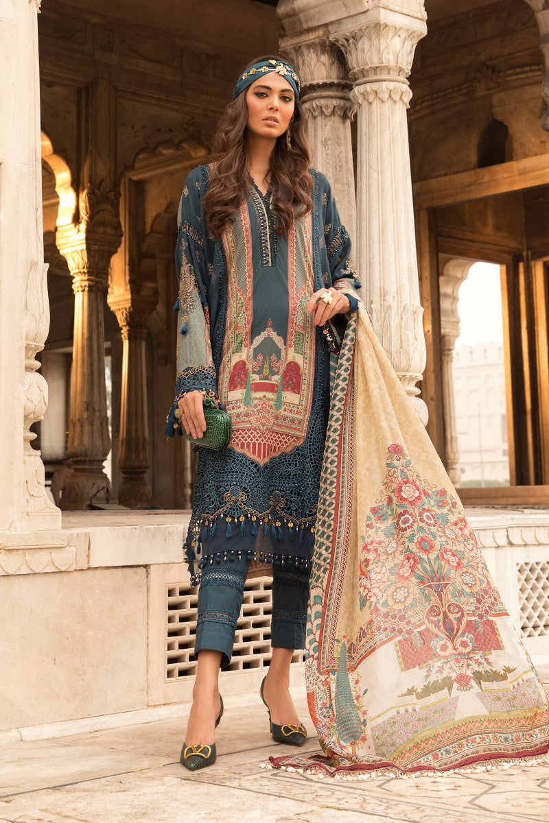 Shop the latest Luxury Lawn collection of Maria B Lawn 2025 Clothes Unstitched/ready 3 Piece Suits for Winter 2025 and also for Spring/Summer. Available for customisation at LebaasOnline. Maria B's latest lawn, digital print attire and MBROIDERED Pakistani Suits for Women in the UK, USA 