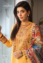 Load image into Gallery viewer, Buy ASIM JOFA | AIRA Collection &#39;23 this New collection of ASIM JOFA WEDDING LAWN COLLECTION 2023 from our website. We have various PAKISTANI DRESSES ONLINE IN UK, ASIM JOFA CHIFFON COLLECTION. Get your unstitched or customized PAKISATNI BOUTIQUE IN UK, USA, UAE, FRACE , QATAR, DUBAI from Lebaasonline @ Sale price.