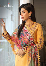Load image into Gallery viewer, Buy ASIM JOFA | AIRA Collection &#39;23 this New collection of ASIM JOFA WEDDING LAWN COLLECTION 2023 from our website. We have various PAKISTANI DRESSES ONLINE IN UK, ASIM JOFA CHIFFON COLLECTION. Get your unstitched or customized PAKISATNI BOUTIQUE IN UK, USA, UAE, FRACE , QATAR, DUBAI from Lebaasonline @ Sale price.