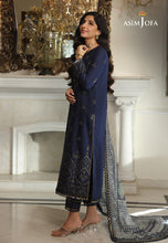 Load image into Gallery viewer, Buy ASIM JOFA | AIRA Collection &#39;23 this New collection of ASIM JOFA WEDDING LAWN COLLECTION 2023 from our website. We have various PAKISTANI DRESSES ONLINE IN UK, ASIM JOFA CHIFFON COLLECTION. Get your unstitched or customized PAKISATNI BOUTIQUE IN UK, USA, UAE, FRACE , QATAR, DUBAI from Lebaasonline @ Sale price.