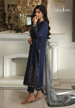 Load image into Gallery viewer, Buy ASIM JOFA | AIRA Collection &#39;23 this New collection of ASIM JOFA WEDDING LAWN COLLECTION 2023 from our website. We have various PAKISTANI DRESSES ONLINE IN UK, ASIM JOFA CHIFFON COLLECTION. Get your unstitched or customized PAKISATNI BOUTIQUE IN UK, USA, UAE, FRACE , QATAR, DUBAI from Lebaasonline @ Sale price.