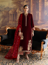 Load image into Gallery viewer, ZAINAB CHOTTANI VELURA VELVET EDIT &#39;25 Velvet salwar kameez UK, Embroidered Collection at our Pakistani Designer Dresses Online Boutique. Pakistani Clothes Online UK- SALE, Zainab Chottani Wedding Suits, Luxury Lawn &amp; Bridal Wear &amp; Ready Made Suits for Pakistani Party Wear UK on Discount Price